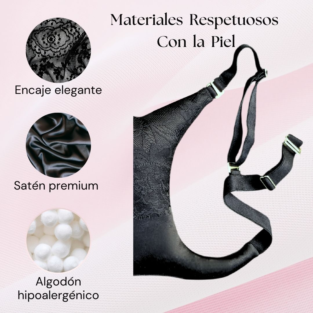 Sujetador Anti-Arrugas Para Escote- Lune Satiné