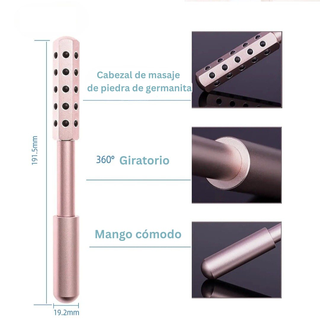 Face & Body Roller with Germanium Stones - YUME